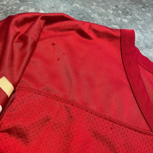 Vintage Jack Frost # 31 Football Jersey Mens Medium Rawlings Red - Picture 7 of 16